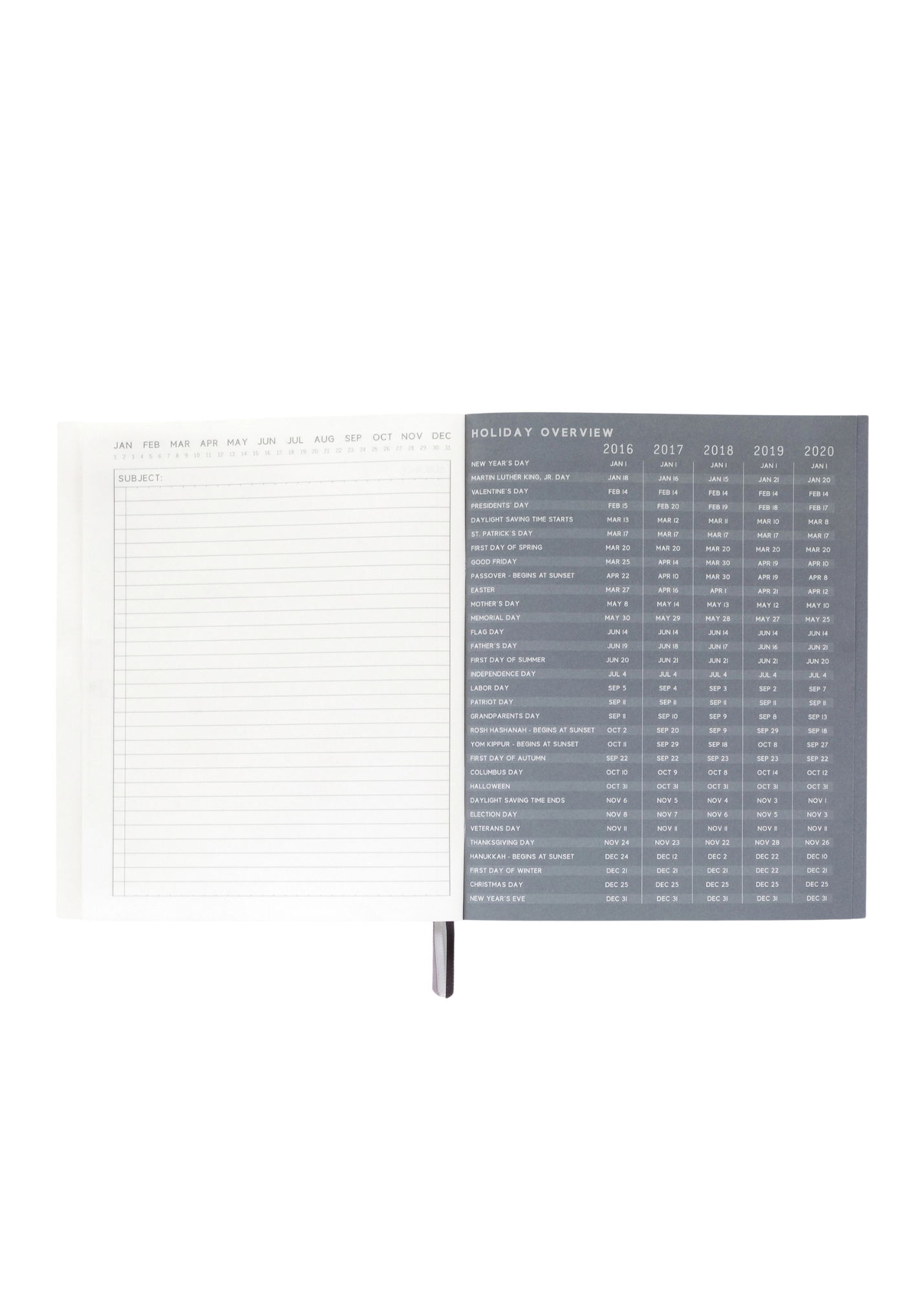 Standard Issue Supplies Notebook No. 3 Green