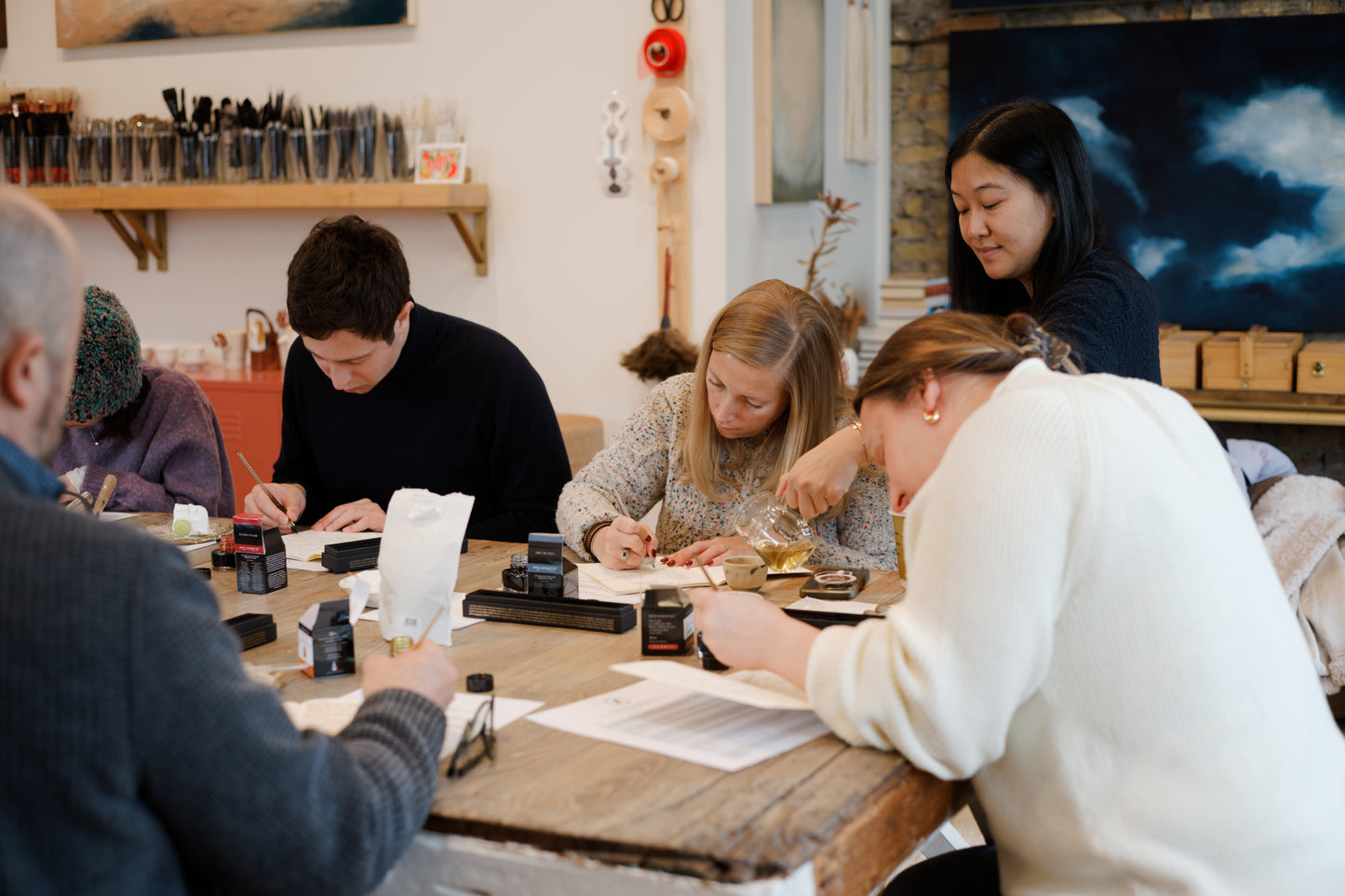 Reflect & Connect: A Tea and Journaling Workshop with Danielle Chutinthranond of Monsoon Pottery | April 4th @ Martha Mae Studio (2nd Seating)