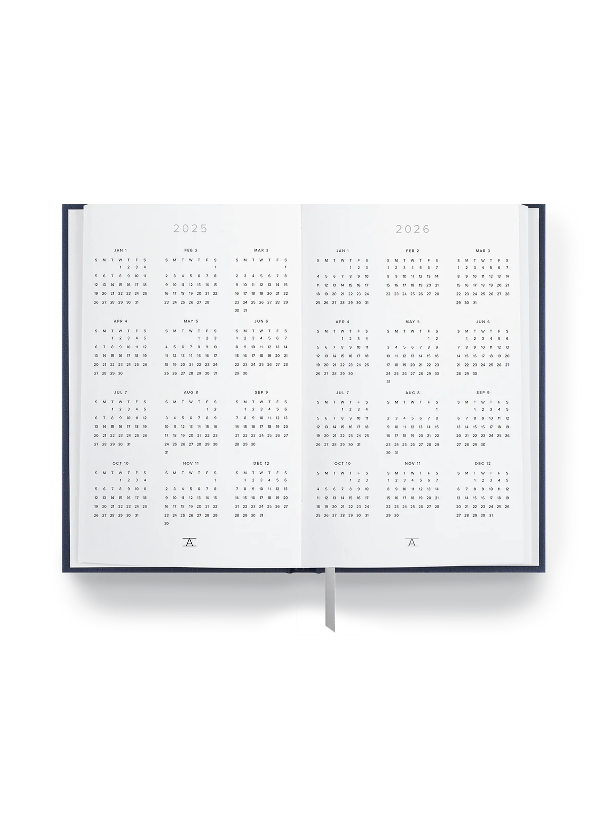 Appointed Daily Planner 25-26 Oxford Blue
