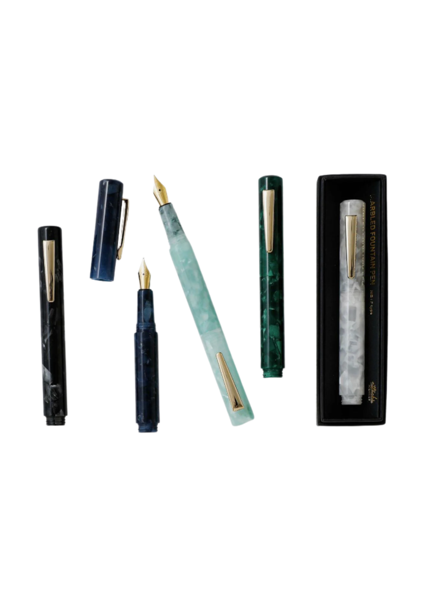 Marbled Fountain Pen