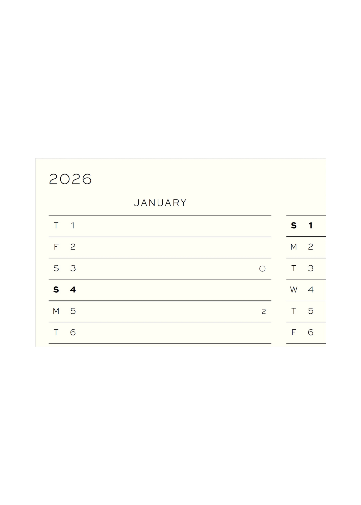 2026 Leuchtturm 1917 Weekly Planner & Notebook A5 - Spring Leaf