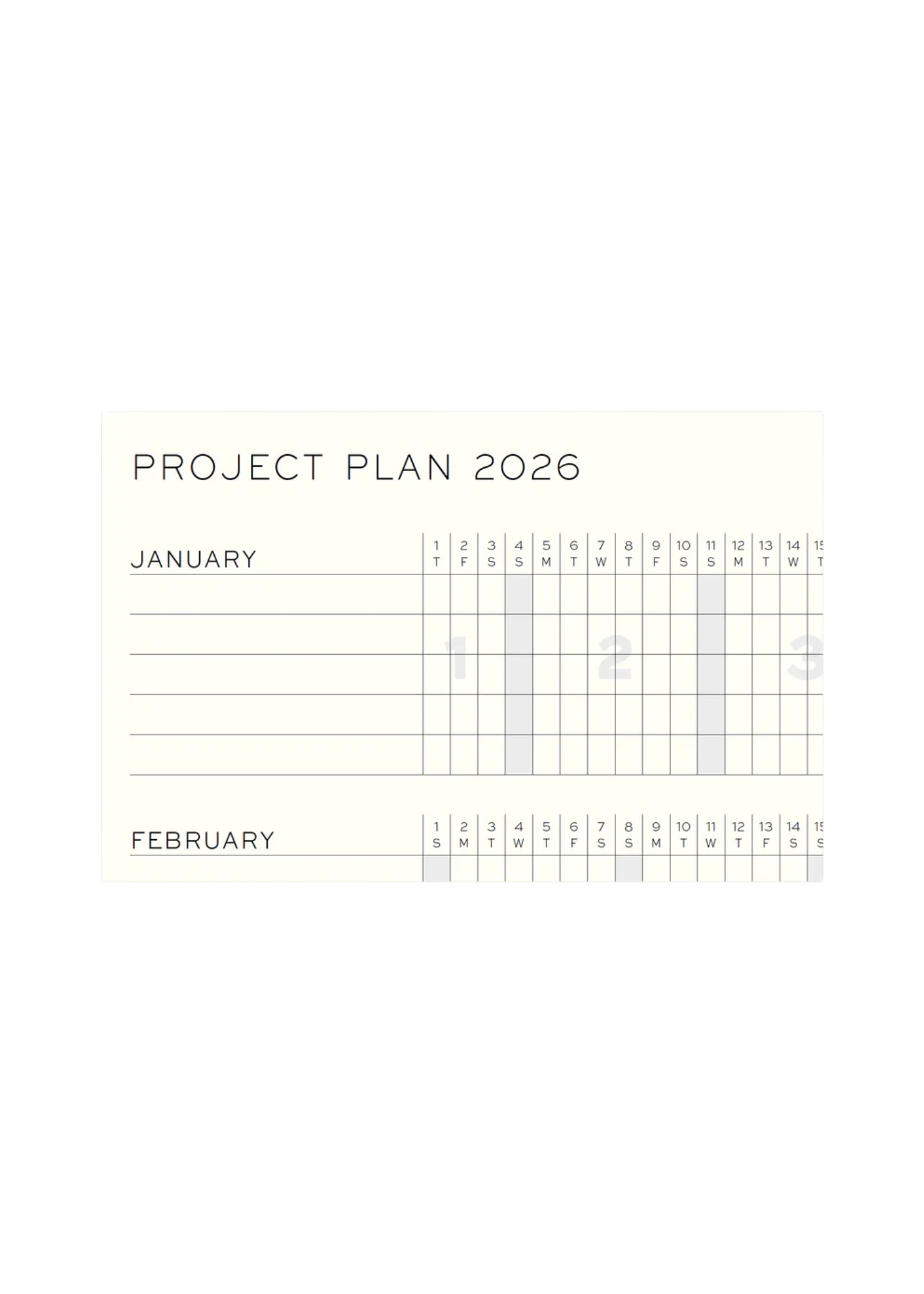 2026 Leuchtturm 1917 Weekly Planner & Notebook A5 - Spring Leaf