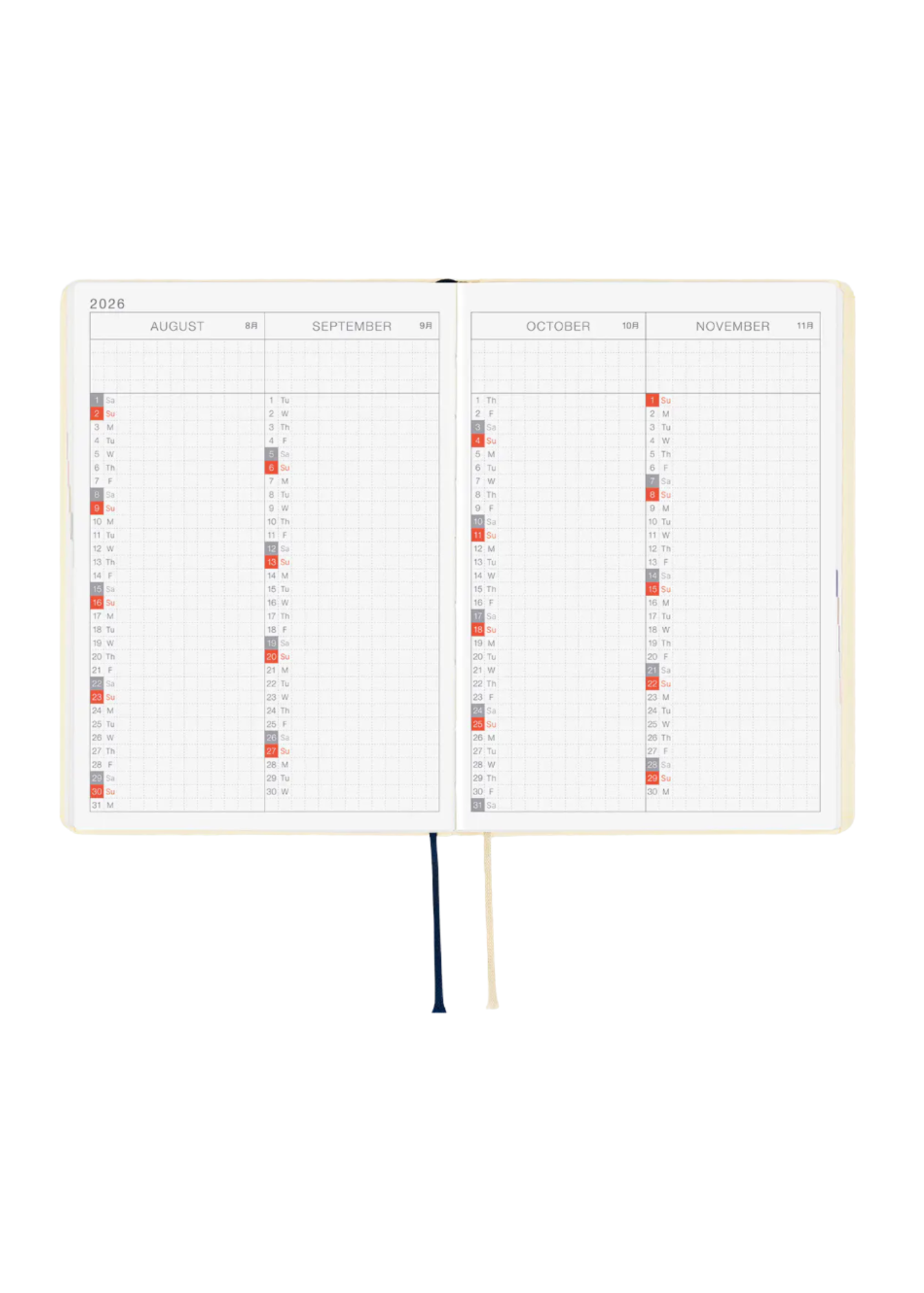 Hobonichi Techo 2026 HON A5