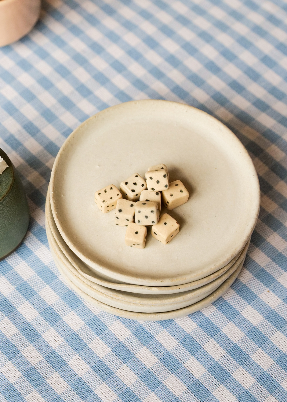 Tiny Handbuilt Dice Set of 2