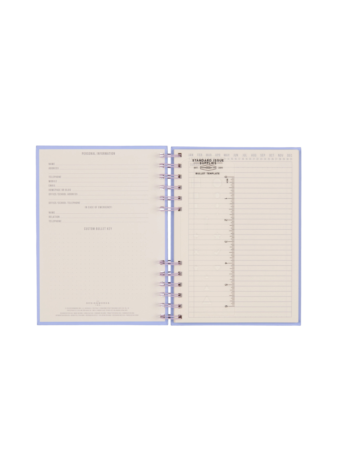 Standard Issue Supplies Notebook No. 12 Rosewood & Blush