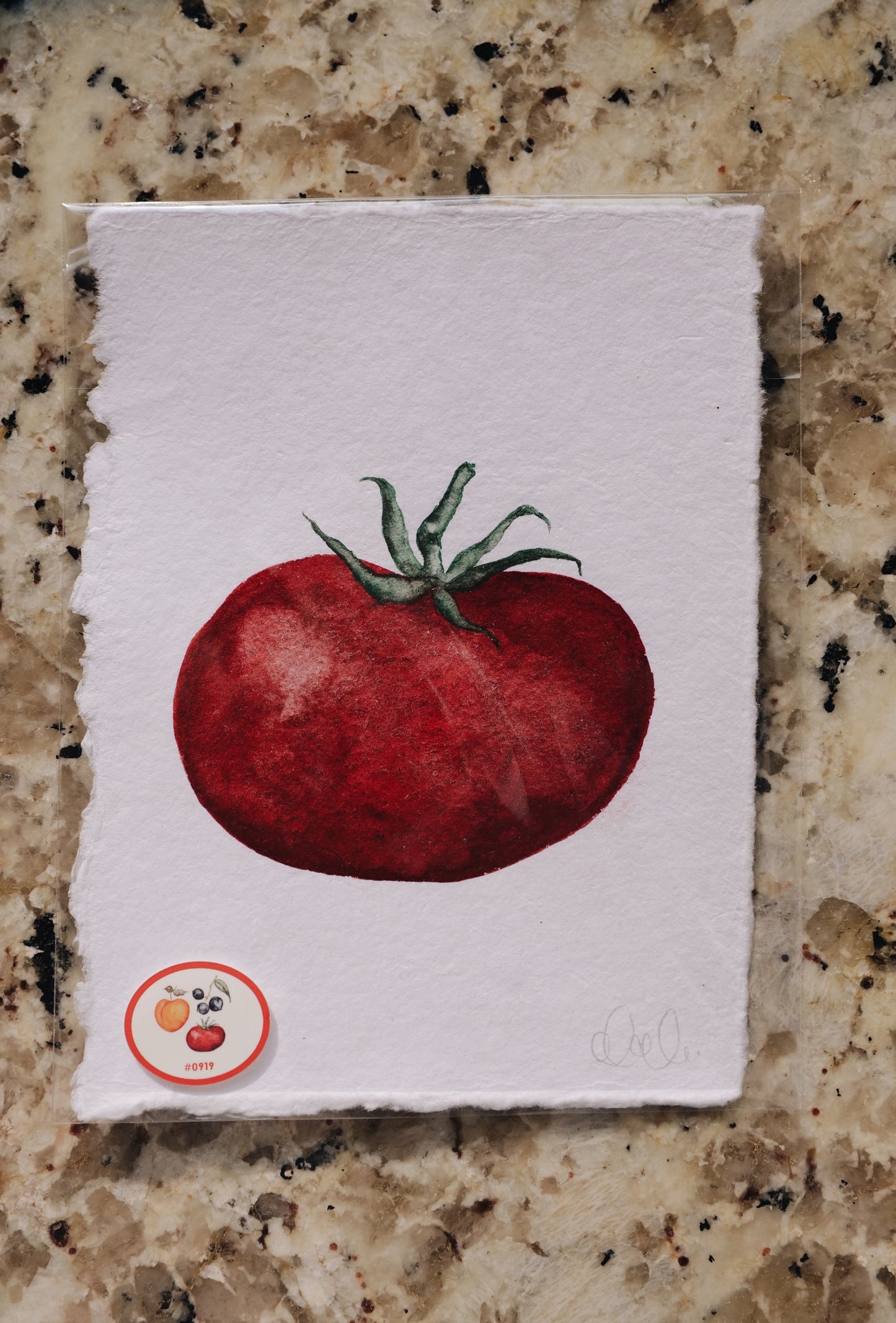 Hand-Painted Tomato | Fruit Stand
