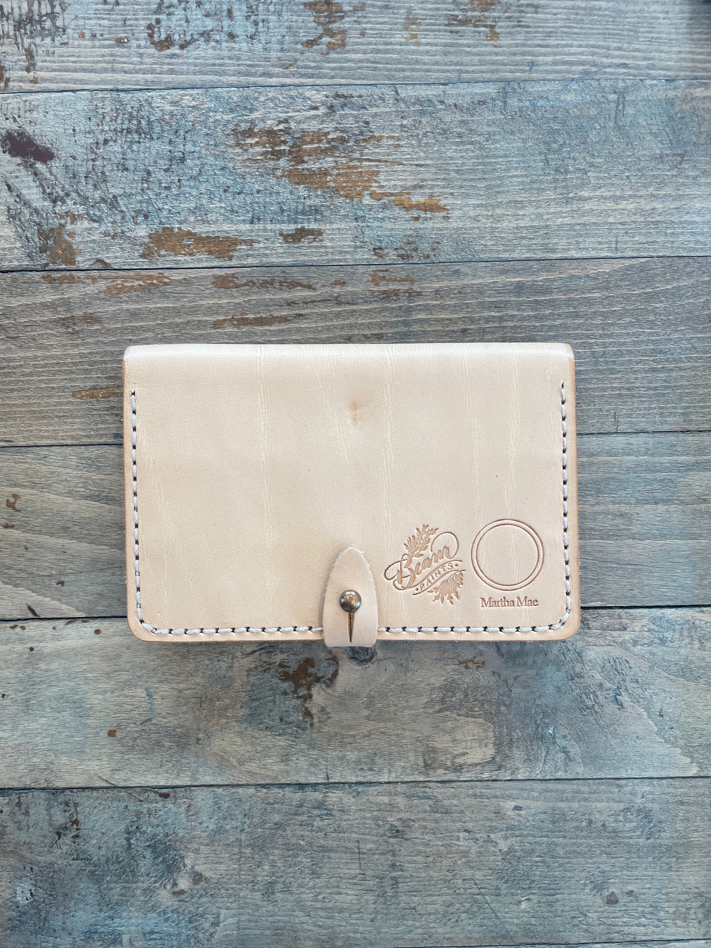 Martha Mae x Beam Paints: The O'Keeffe Palette Plein Air Watercolor Set of 30 in Leather Case - Minor Blemish on Cover