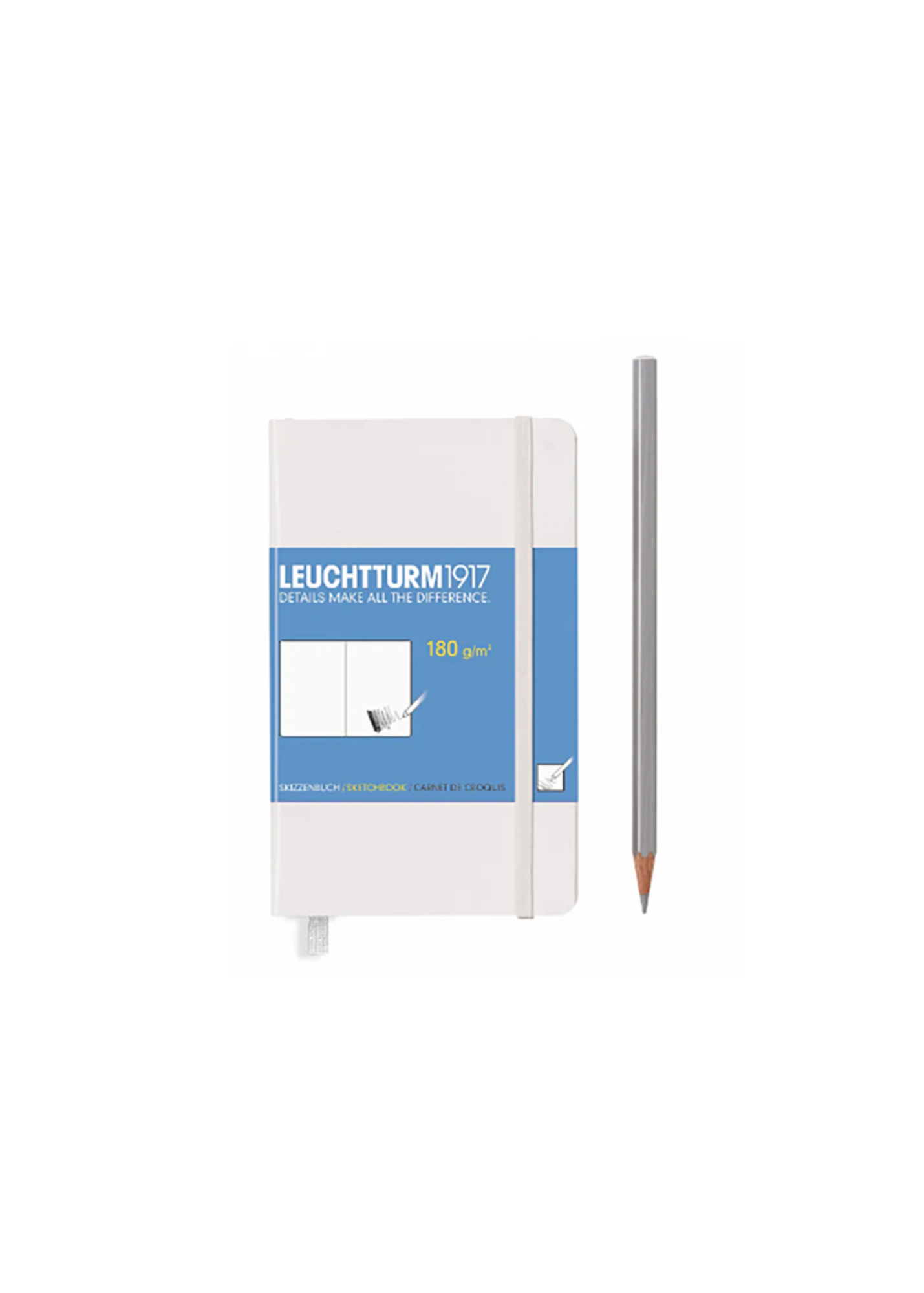 White A6 Pocket Sketchbook