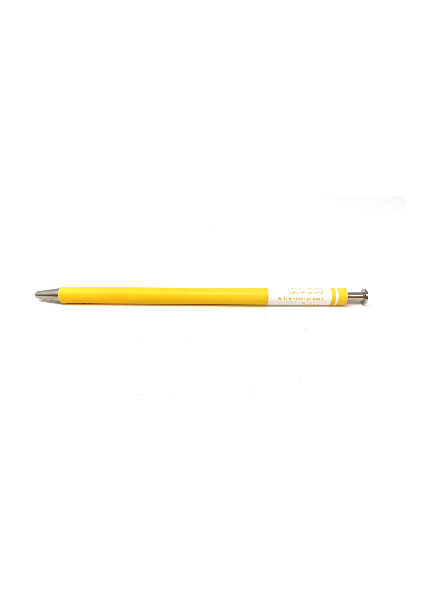 Colors Gel Ballpen - Yellow