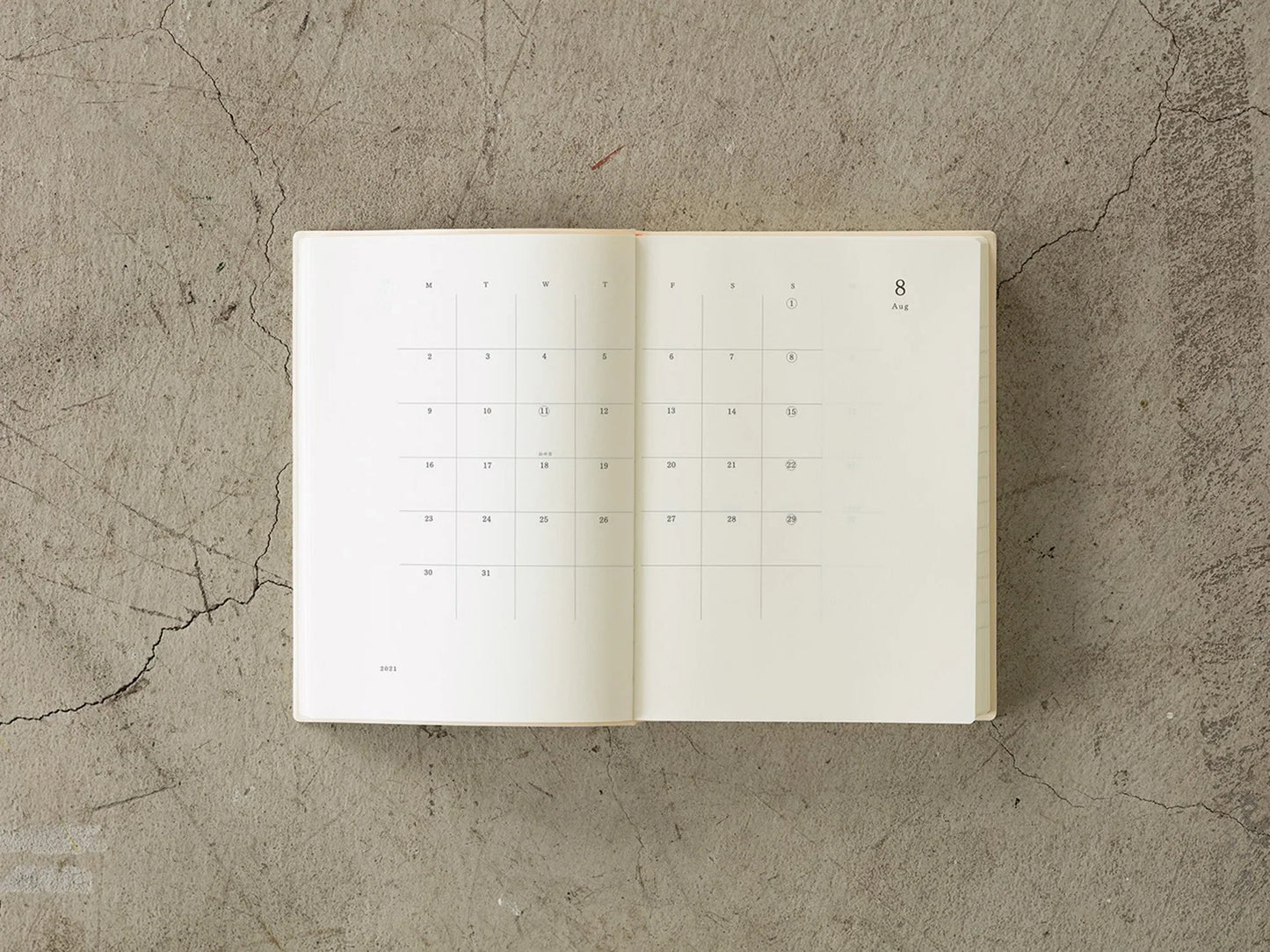 Midori 2024 Diary 1 Day 1 Page - A6
