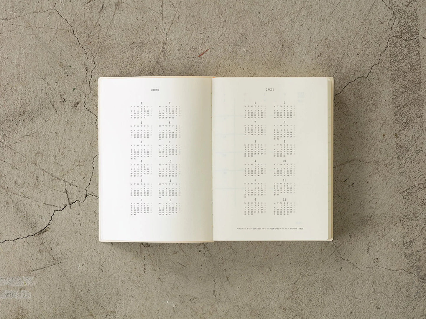 Midori 2024 Diary 1 Day 1 Page - A6
