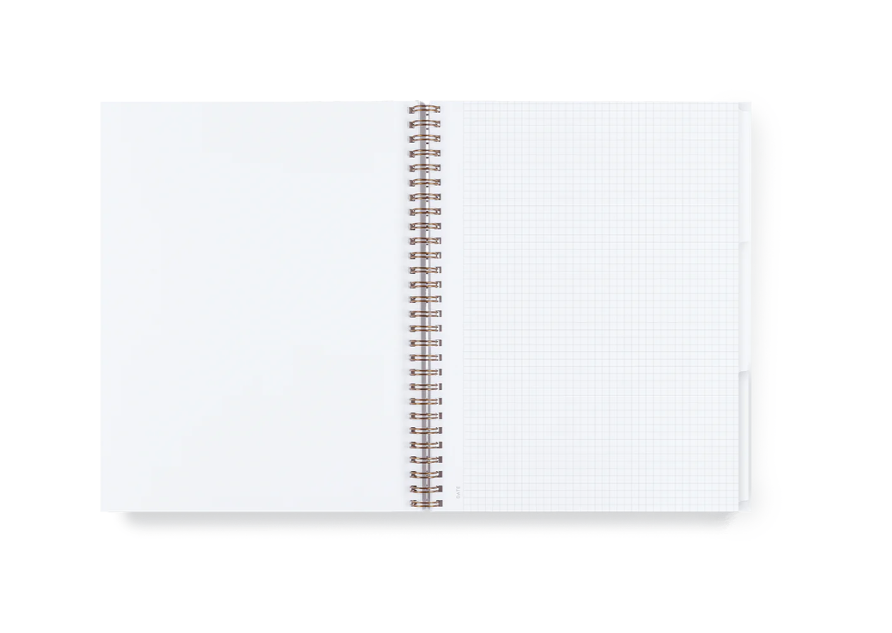 3 Subject Notebook - Hunter Green