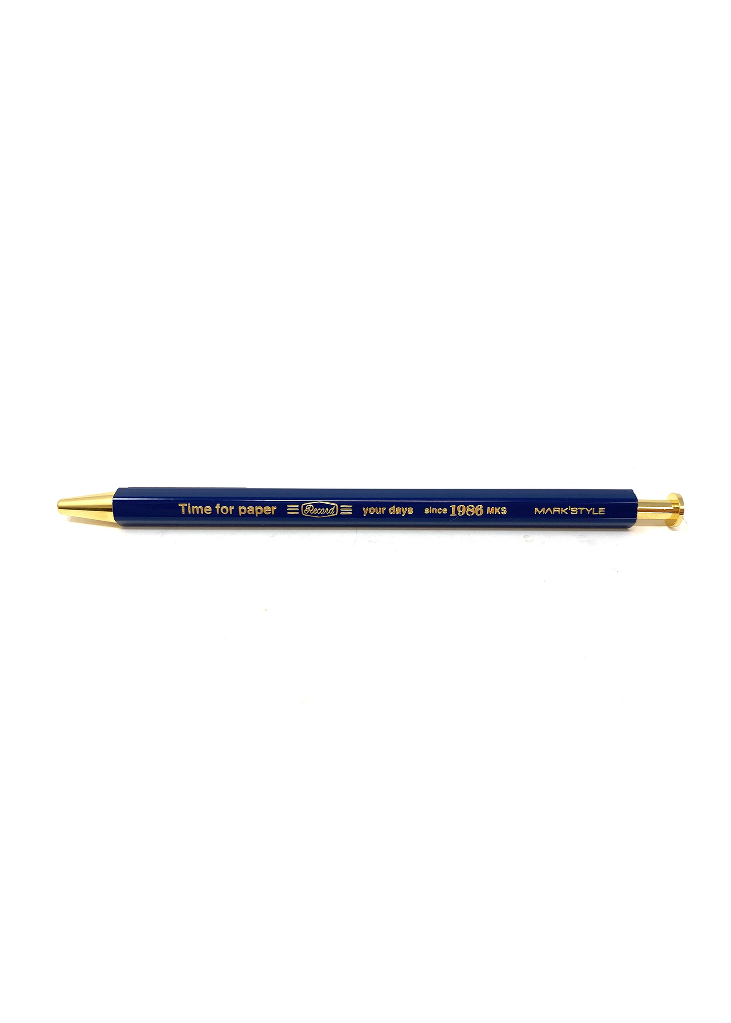 Time for Paper Gel Ballpen - Navy
