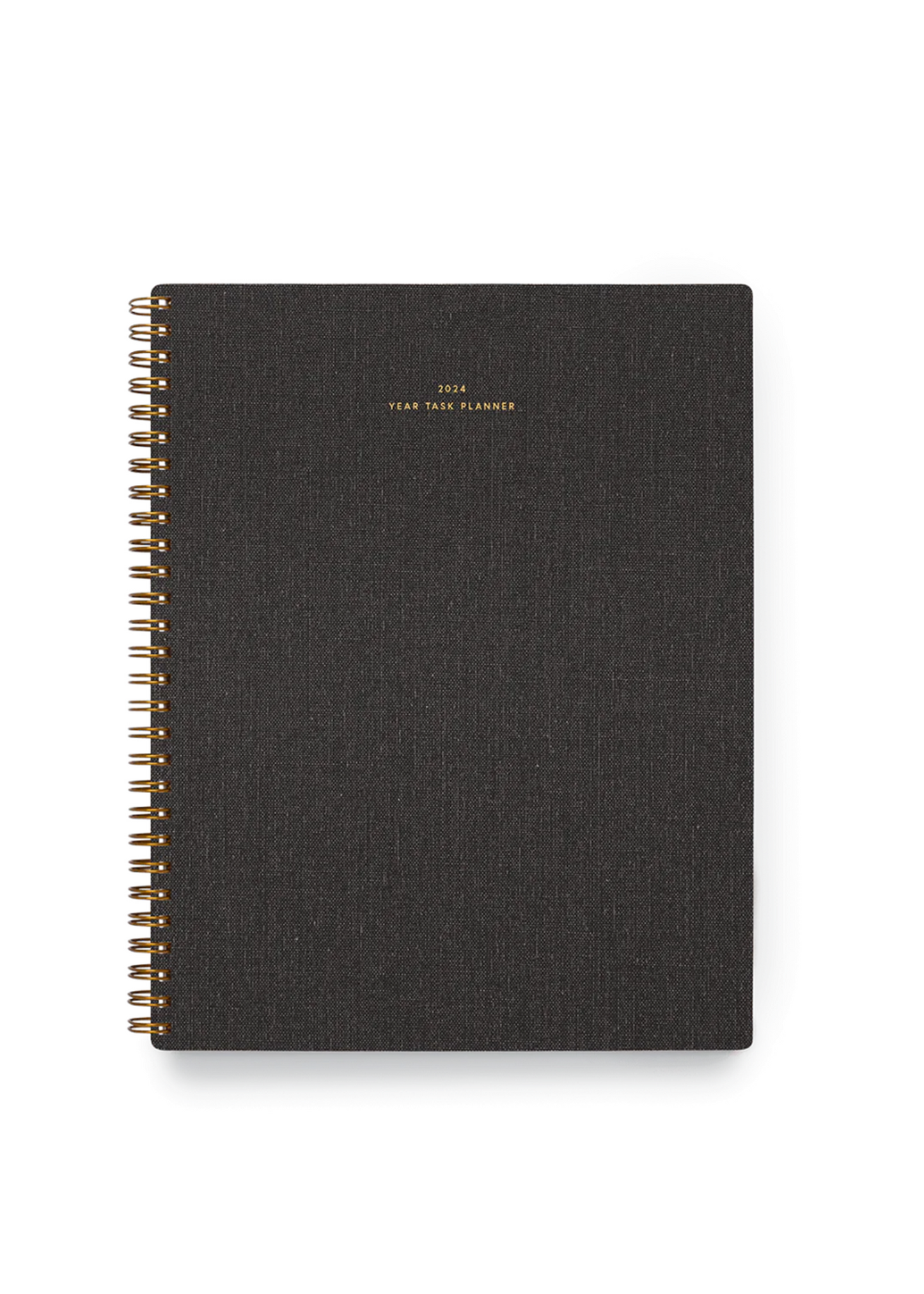 2024 Appointed Year Task Planner - Charcoal Gray