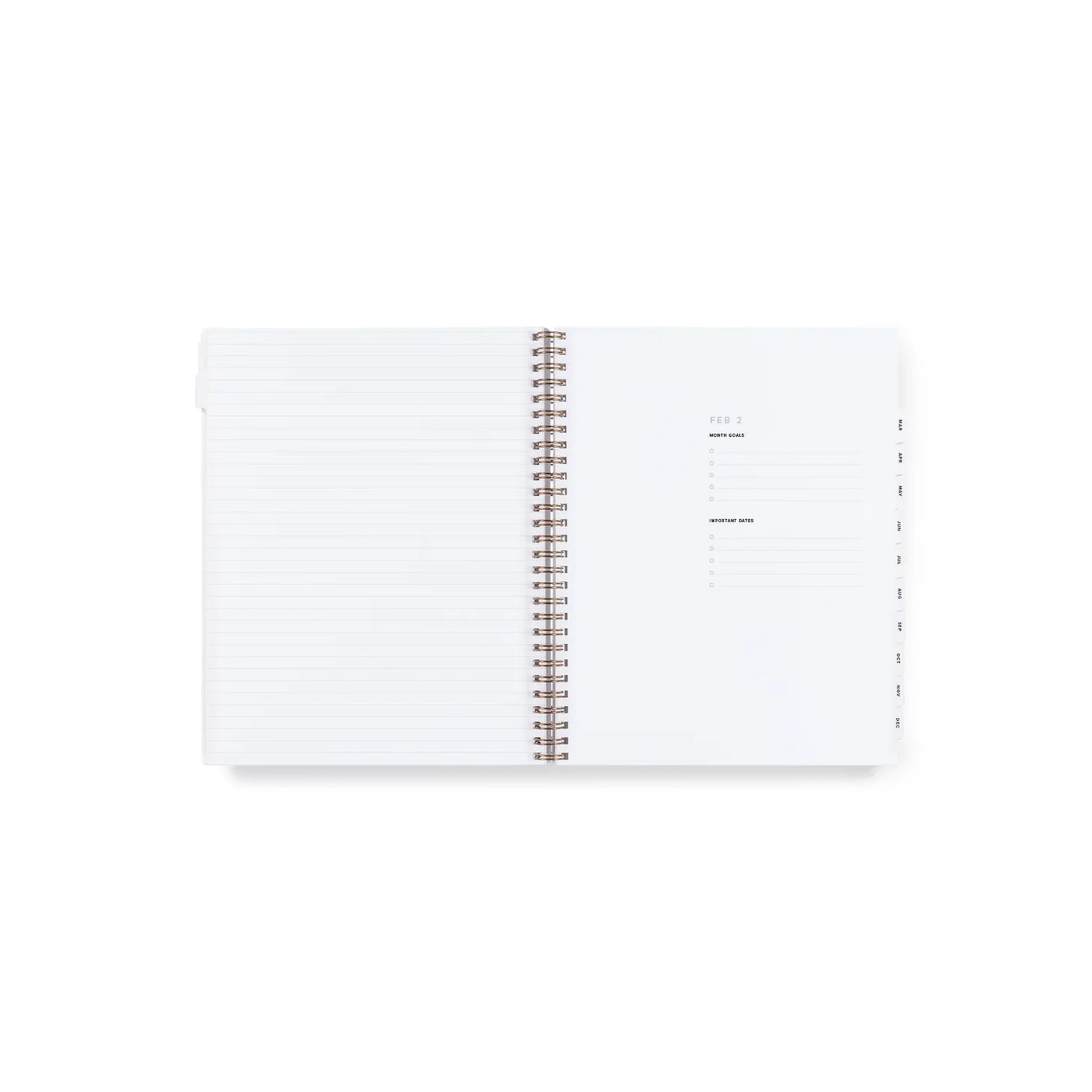 2024 Appointed Year Task Planner - Lavender Gray