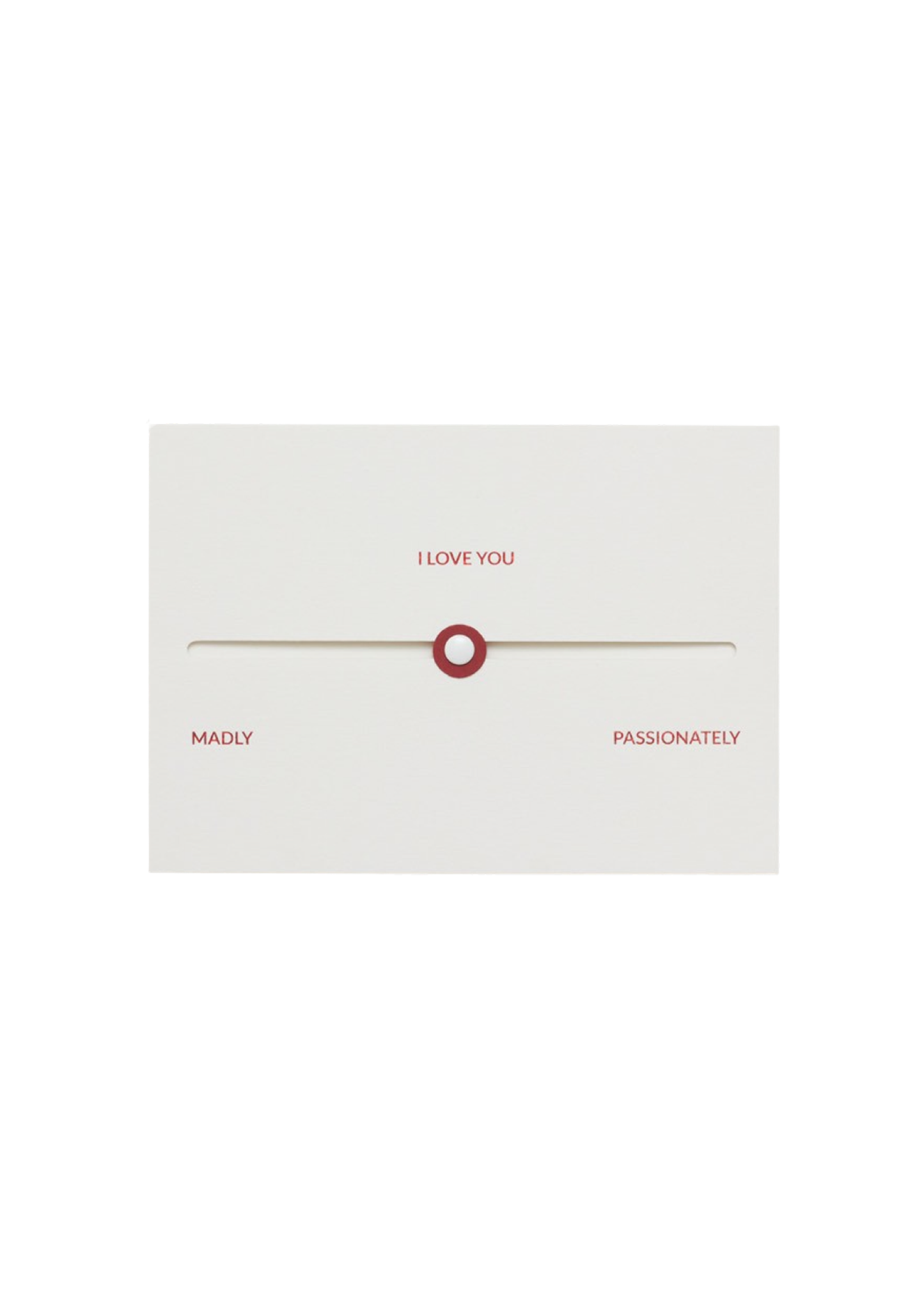 Synonyms Card - I Love You