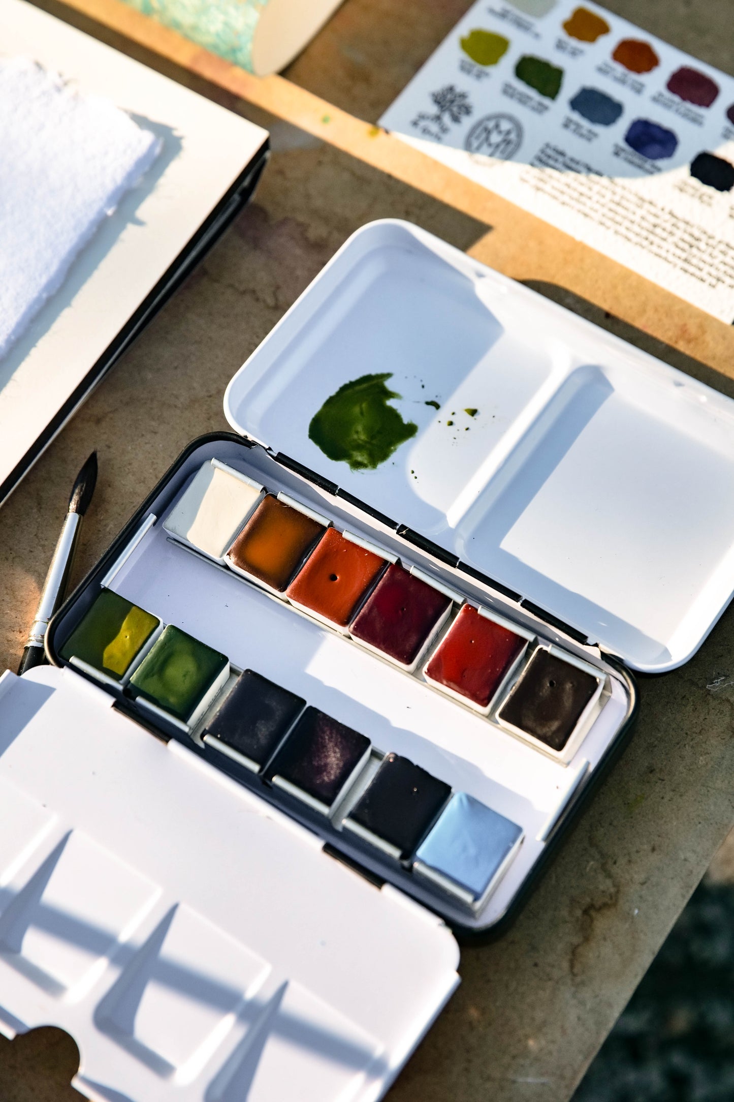 The Prairie Palette: A Martha Mae x A. Gallo Watercolor Palette