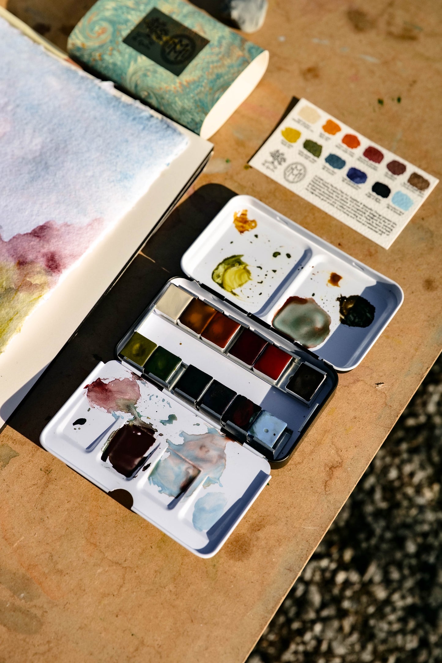 The Prairie Palette: A Martha Mae x A. Gallo Watercolor Palette