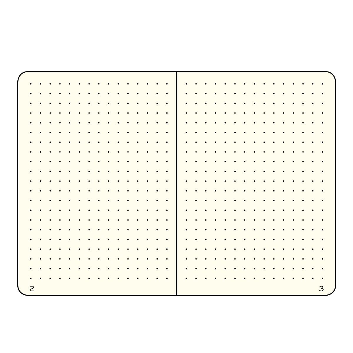 Lilac A5 Notebook - Dotted