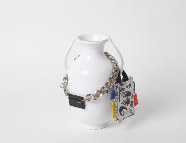 Arm Vase with KARA Bike Wallet