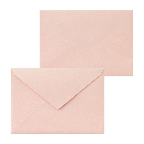 Letterpress Stationery Set - Pink