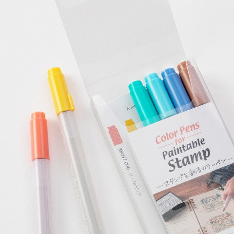 Set of 6 Color Pens: Happiness