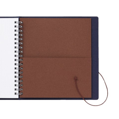 Kraft Work String-Tie Notebook