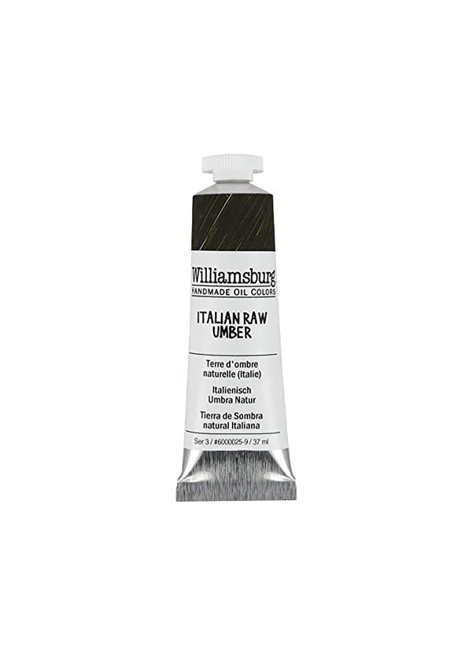 Italian Raw Umber 37ml - Williamsburg Paint