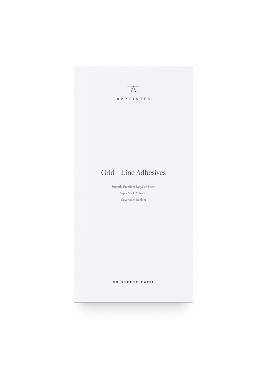 Grid/Line Adhesive Note
