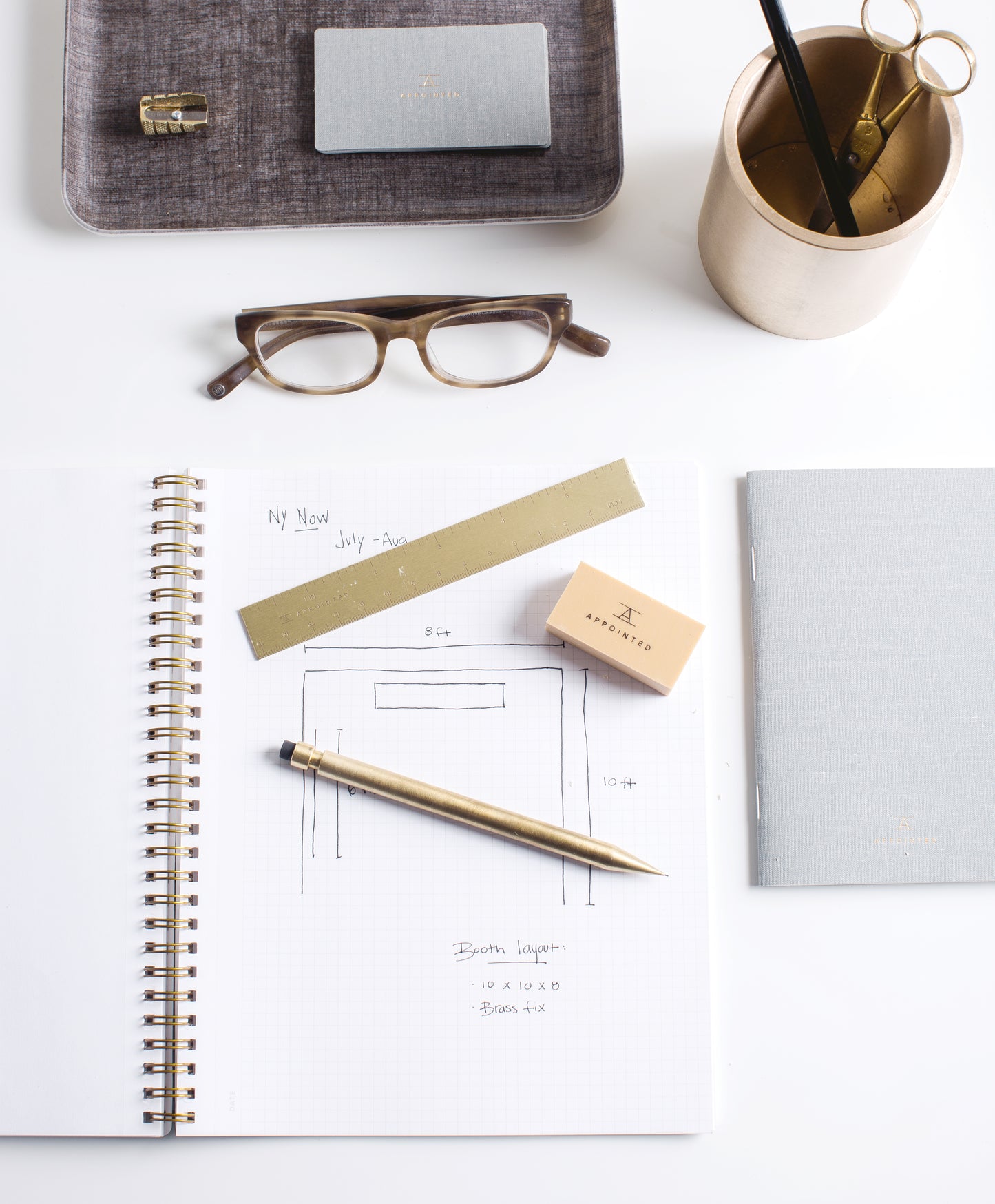 Brass Pocket Ruler
