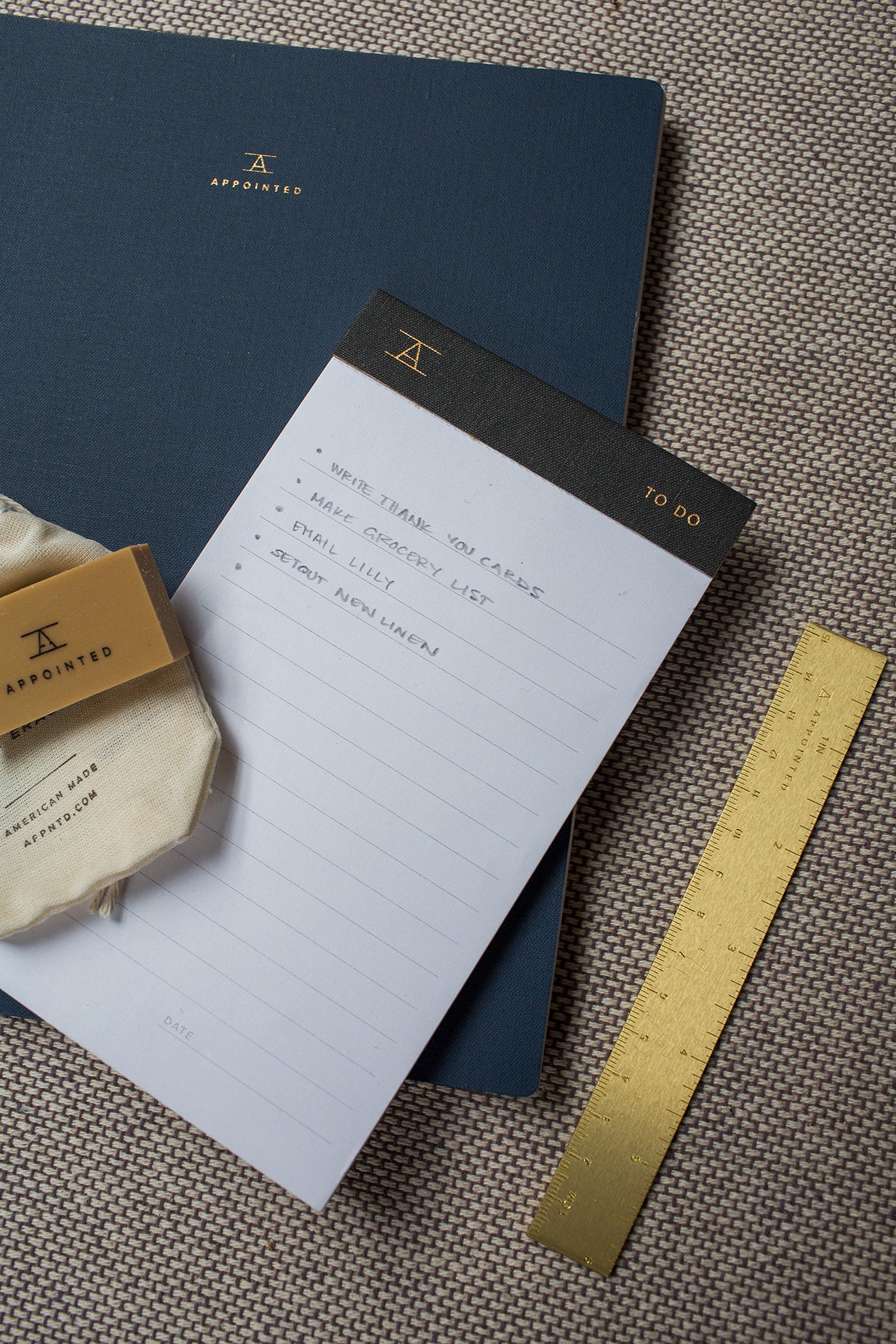 Brass Pocket Ruler