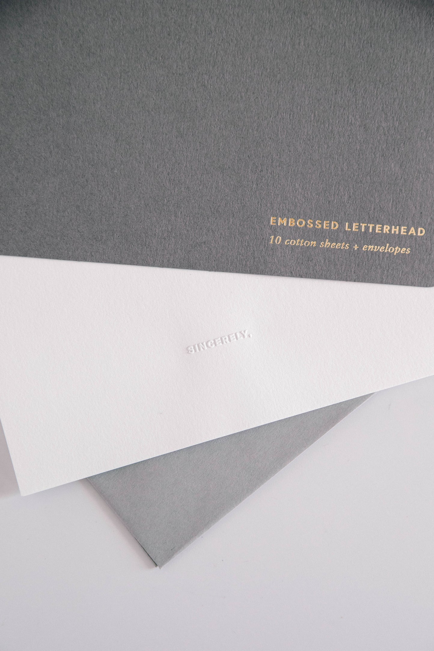 Notecard Set - Sincerely