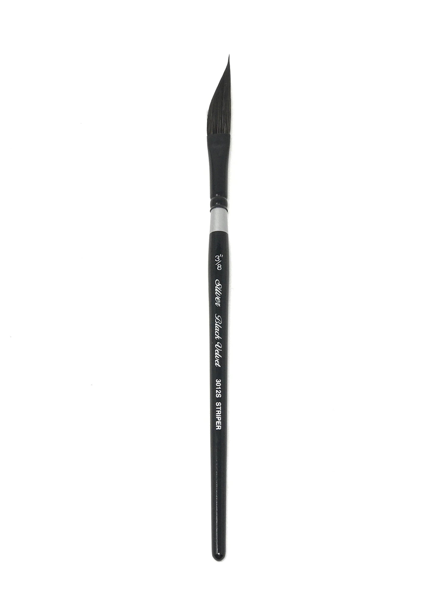 Black Velvet Size 3/8" Striper - Watercolor Brushes S3012S