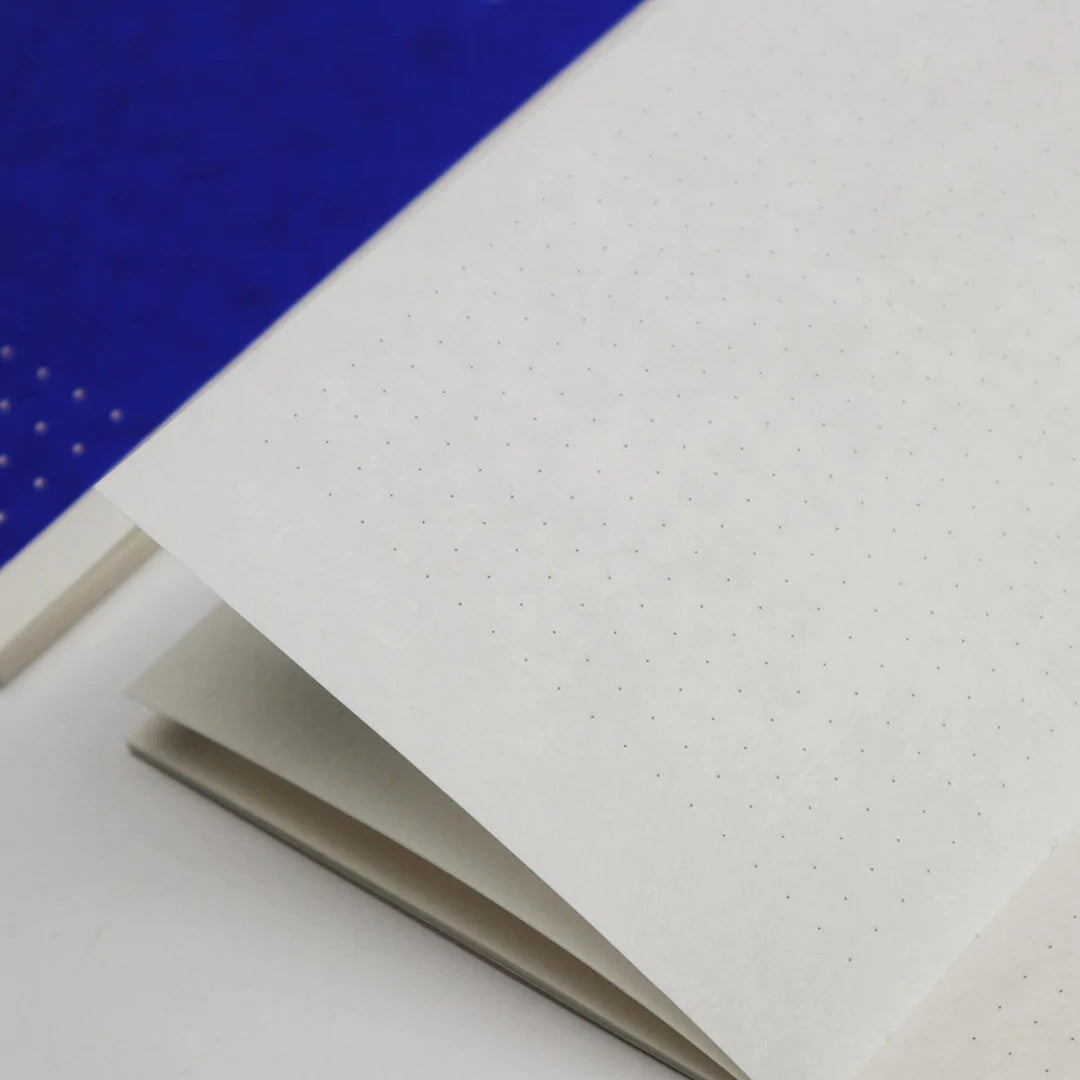 Hanaduri Travel Red Hanji Book- Dot Grid