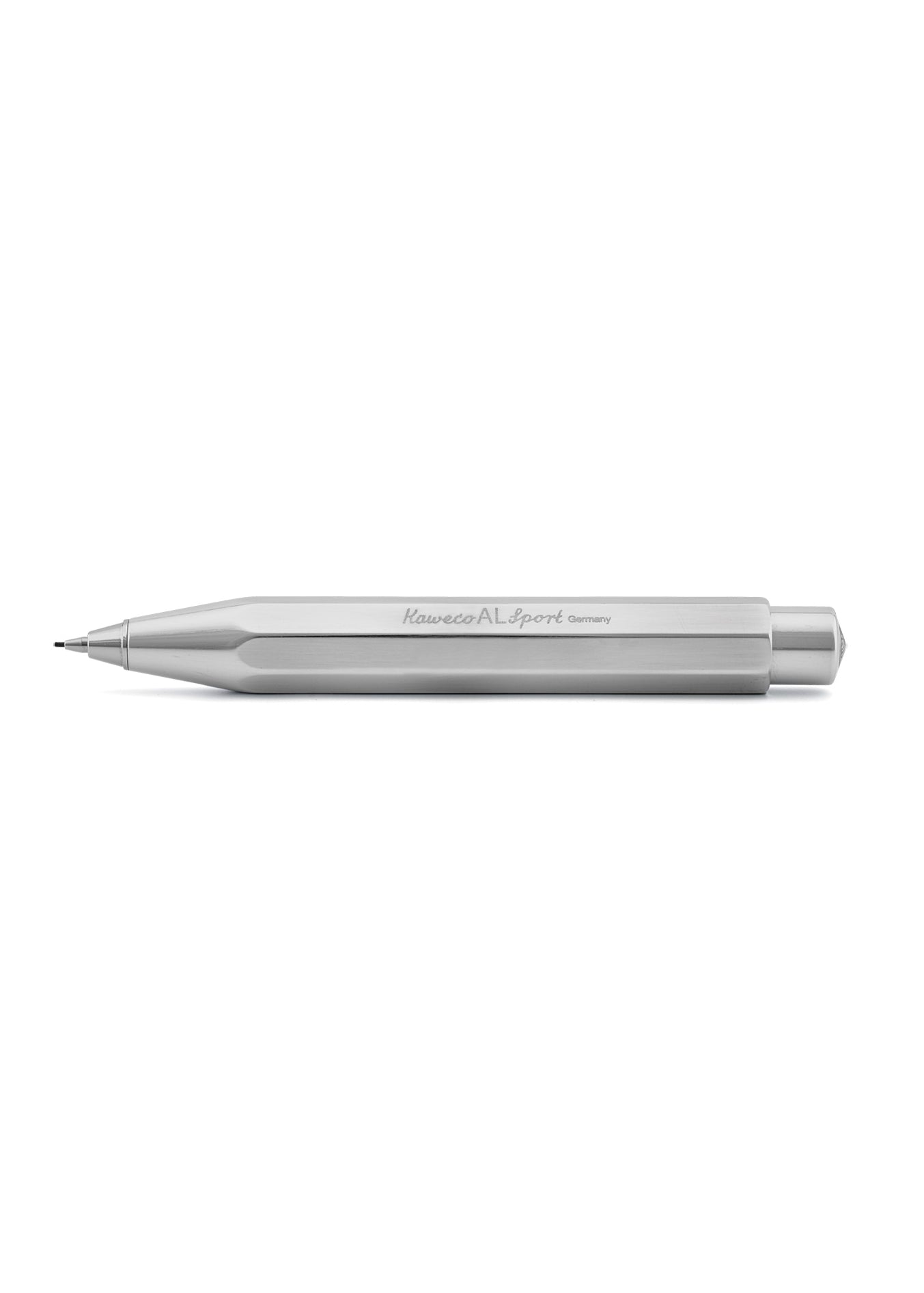 Classic Sport Mechanical Pencil, Raw Aluminum .7mm