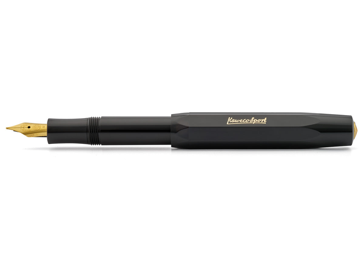 Classic Sport Fountain Pen, Black