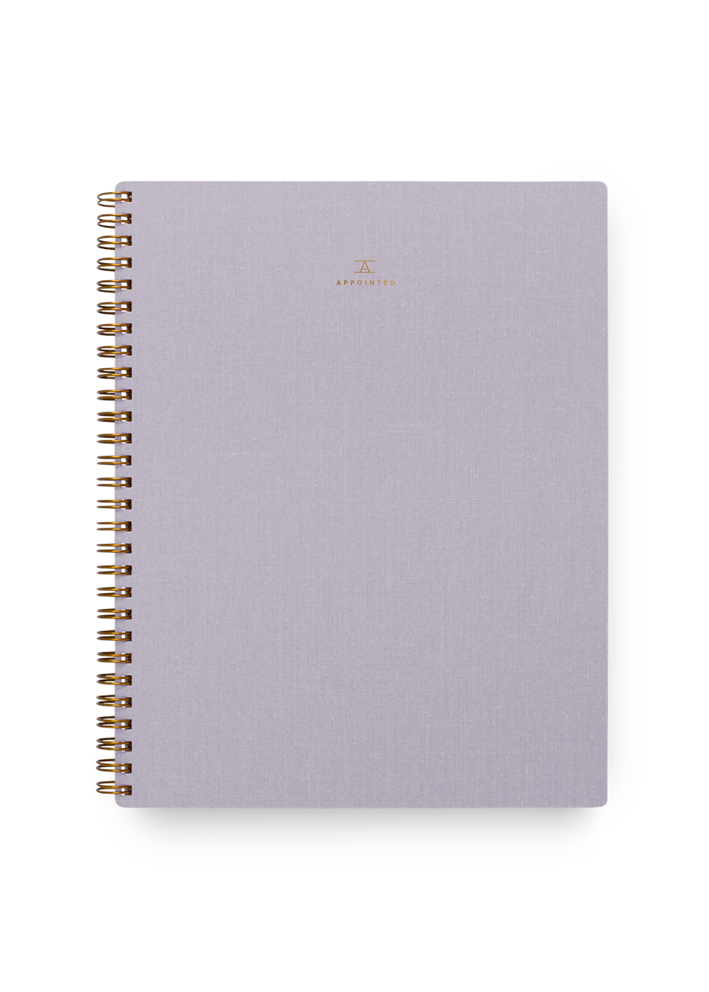 Lavender Gray Spiral Notebook