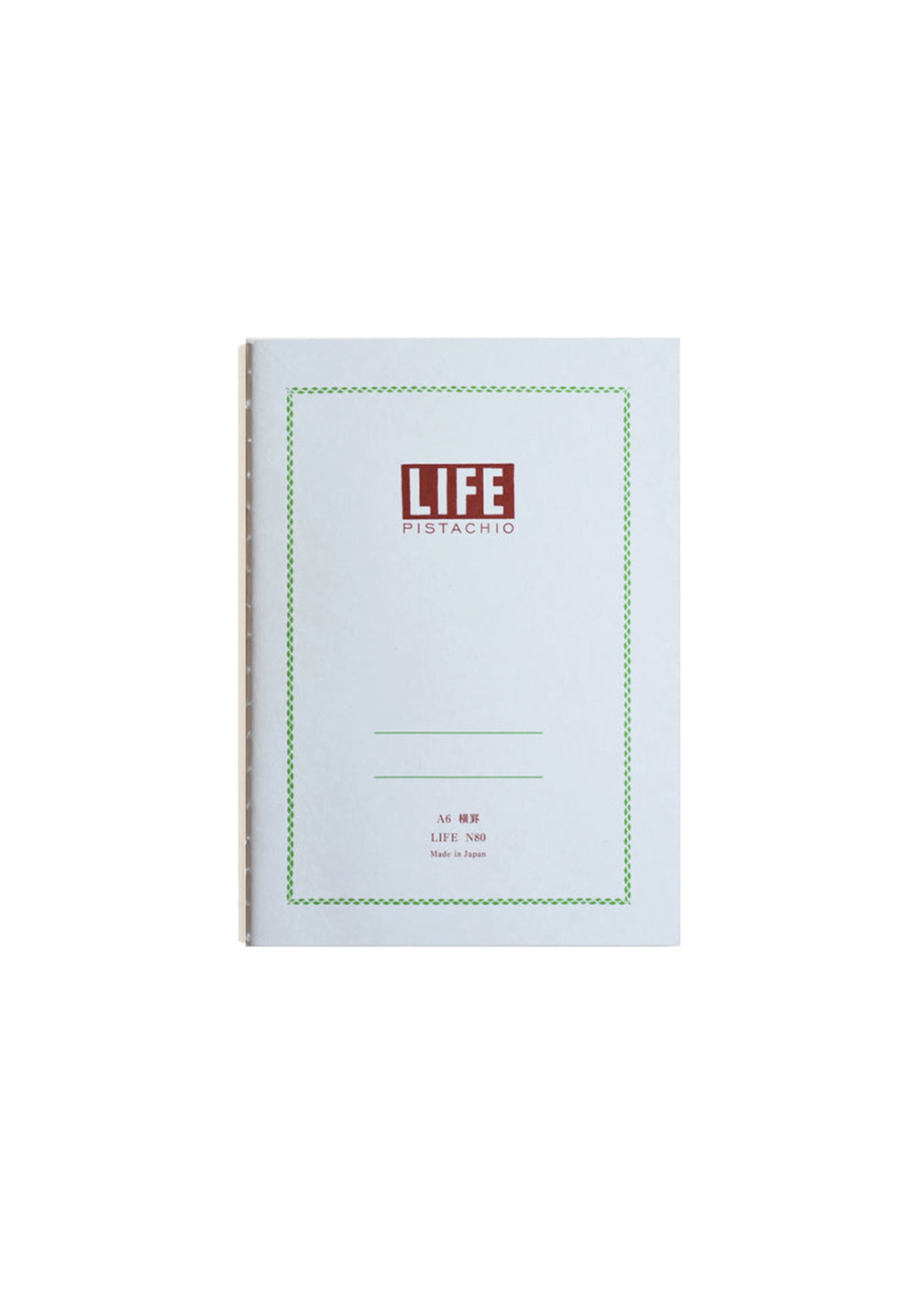 Life Pistachio Notebook - Ruled