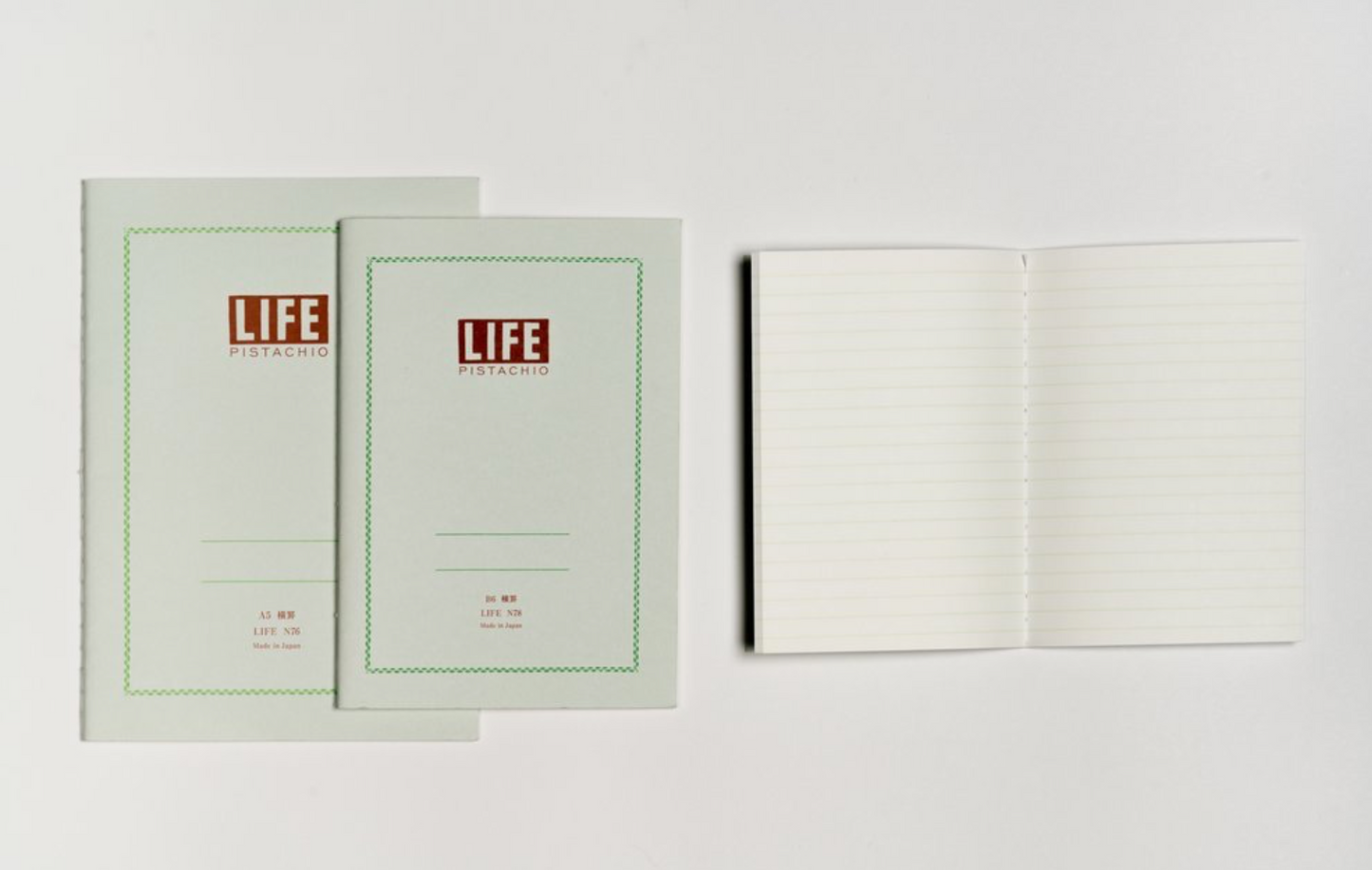 Life Pistachio Notebook - Ruled