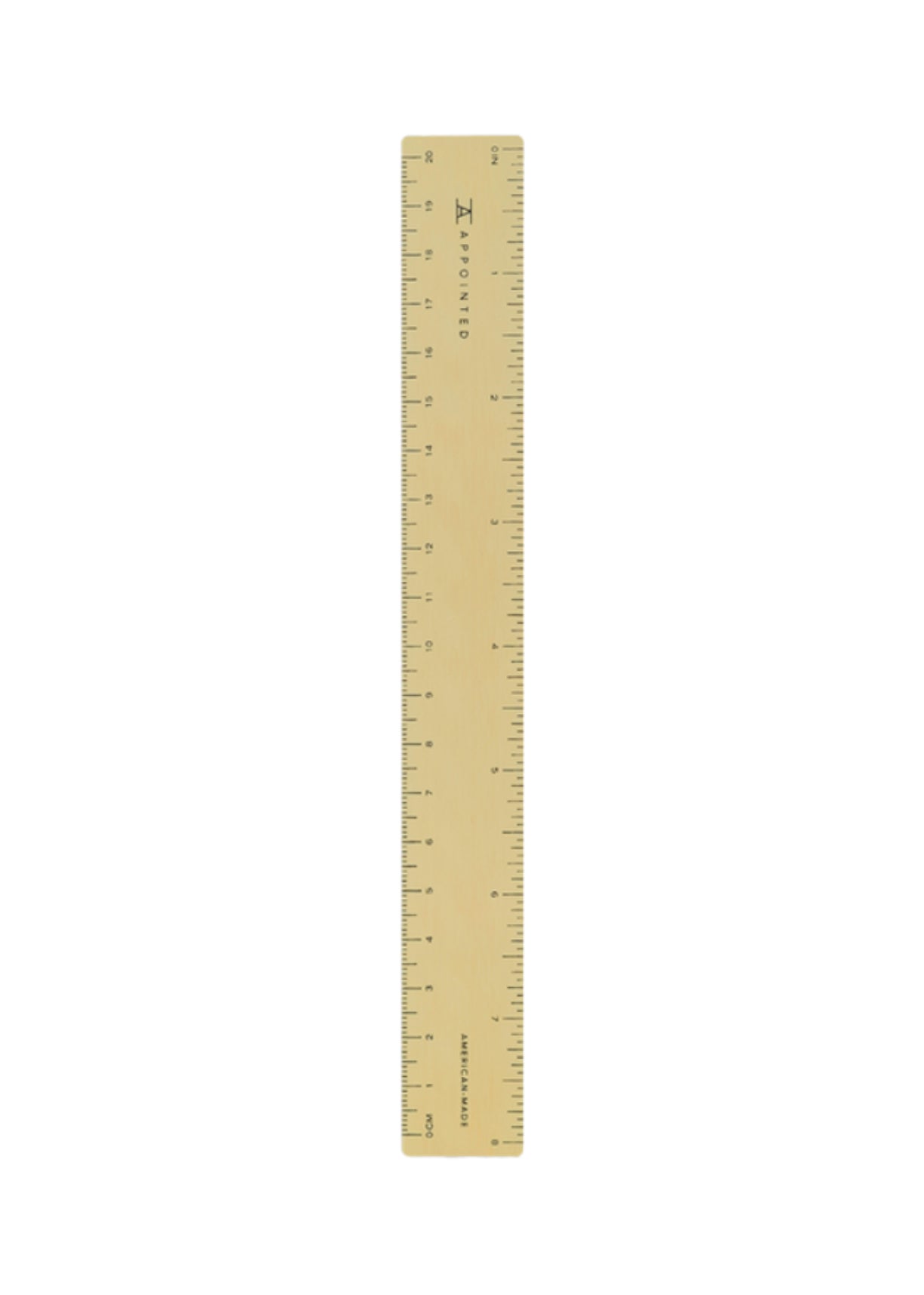 Brass Pocket Ruler