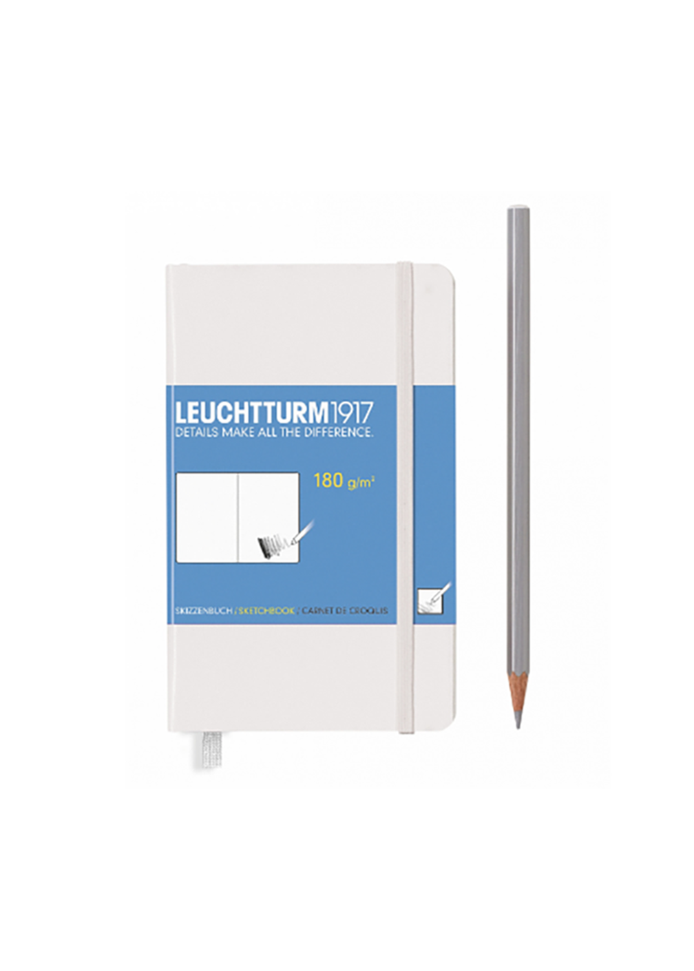 White A6 Pocket Sketchbook – Martha Mae: Art Supplies & Beautiful