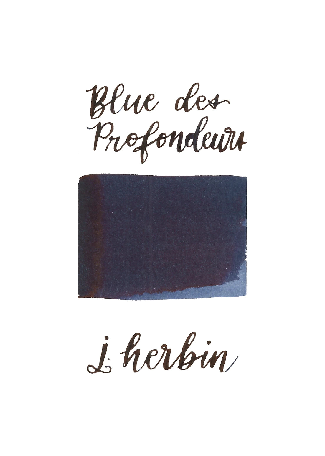 10 ml Bleu des Pronfondeurs Ink