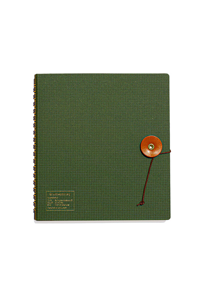Kraft Work String-Tie Notebook