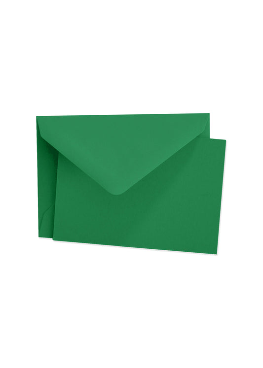 Color Vellum Card Set of 25 - Amazon Green