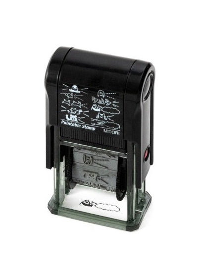 Paintable Self-Inking Stamp- Animals