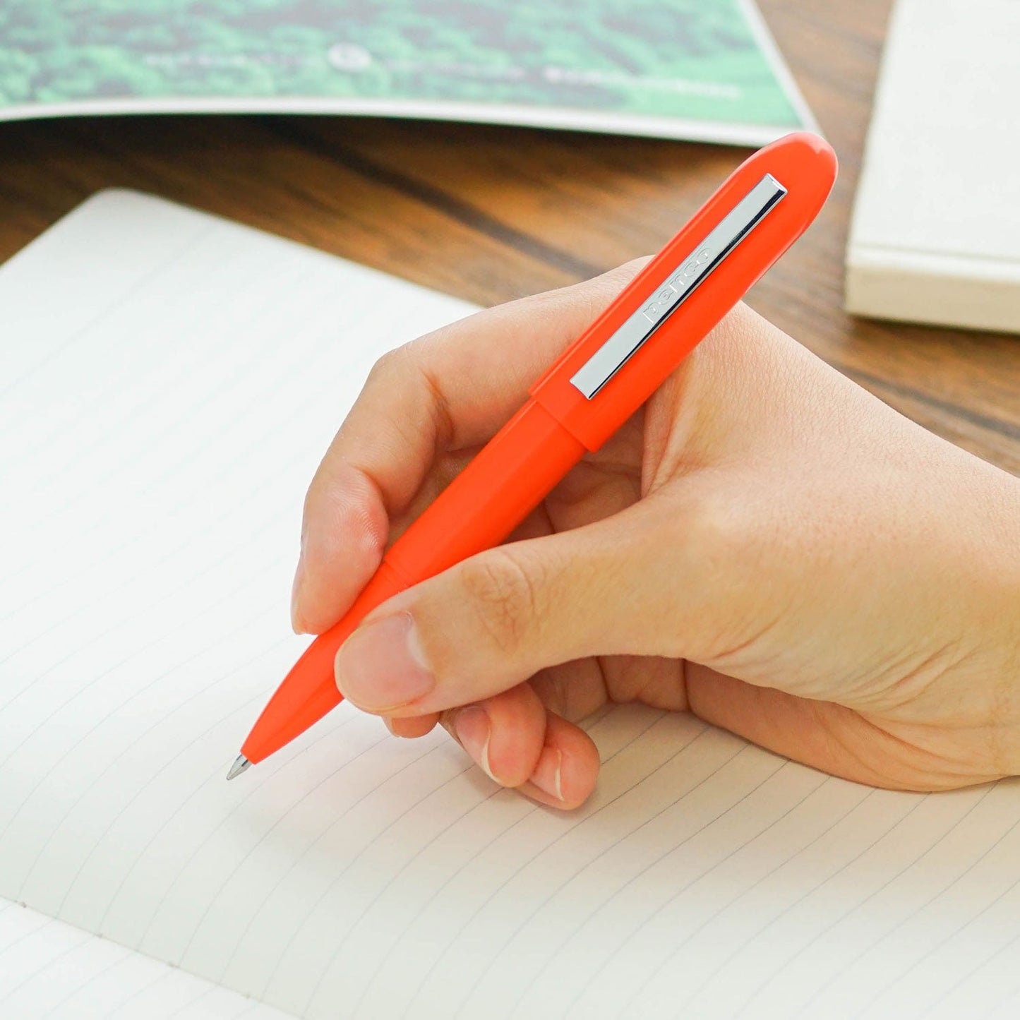 Bullet Ballpoint Pen Light - Orange