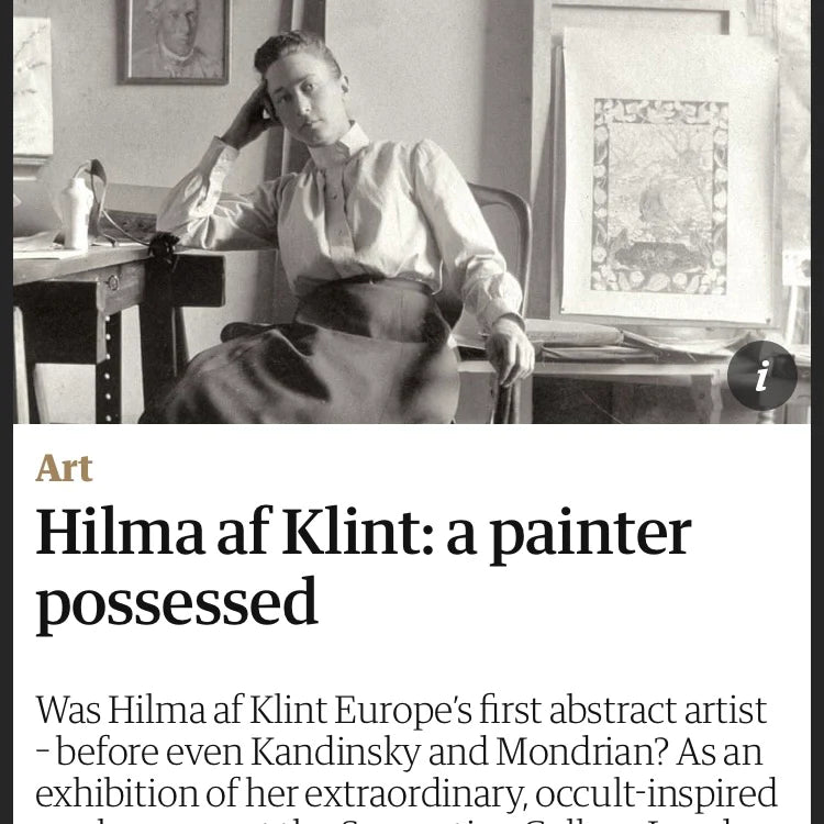 Hilma af Klint Watercolor Paintstones