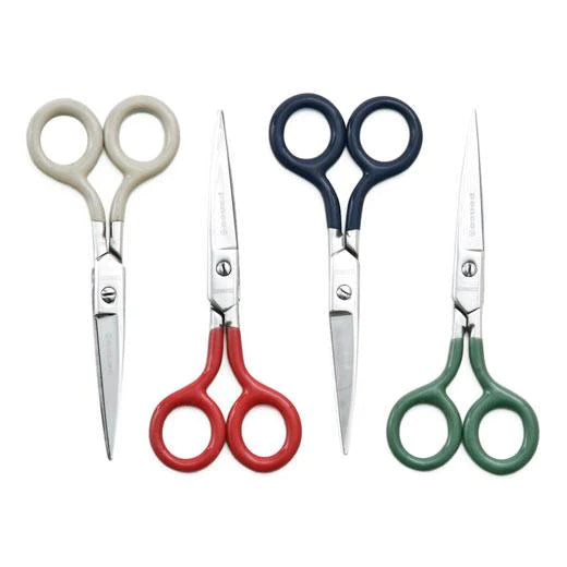Navy Stainless Steel Scissors - Small
