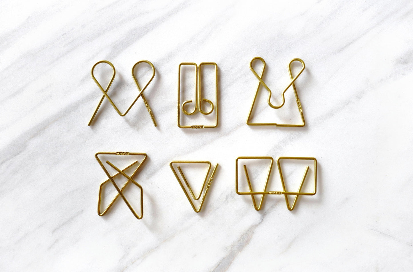 Niagra - Brass Paper Clips