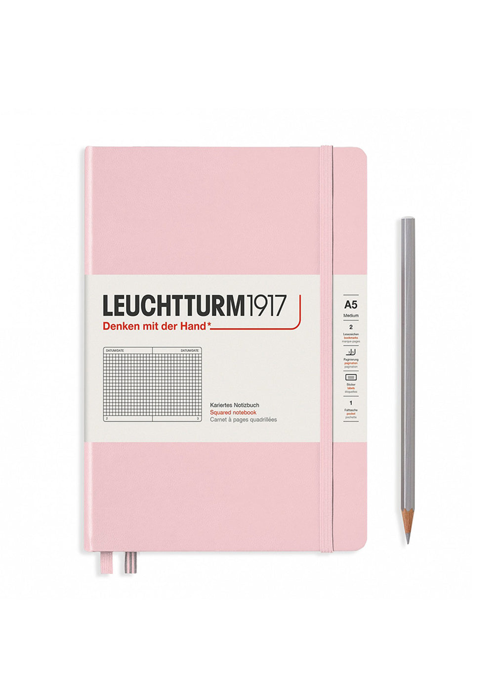 Powder A5 Notebook - Grid